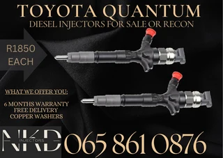 Toyota Quantum Diesel Injectors For Sale On Exhange Or To Recon