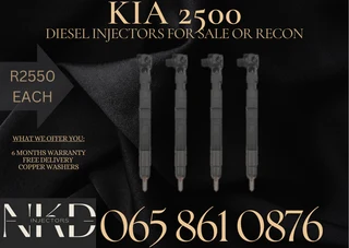 Kis 2500 Delphi Diesel Injectors For Sale Or To Recon