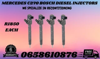 Mercedes C270 Bosch Diesel Injectors For Sale On Exchange Or To Recon