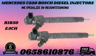 Mercedes C220 Bosch Diesel Injectors For Sale On Exchange Or To Recon