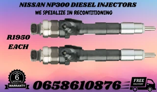 Nissan Np300 Diesel Injectors Or Sale Or To Recon