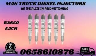 Man Truck Diesel Injectos For Sale On Exchange Or To Recon