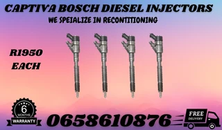 Chevrolet Captiva Bosch Diesel Injectors For Sale Or To Recon