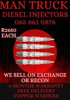 Man Truck Diesel Injectors For Sale On Exchange With 6 Months Warranty
