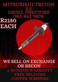 Mitsuishi Triton 2.5 Diesel Injectors For Sale On Exchange