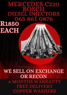 Mercedes C220 Bosch Diesel Injectors For Sale On Exchange