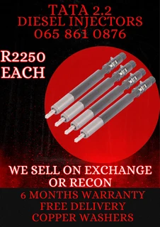 Tata 2.2 Diesel Injectors For Sale On Exchange With 6 Months Warranty