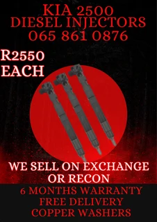 Kia 2500 Diesel Injectors For Sale On Exchange