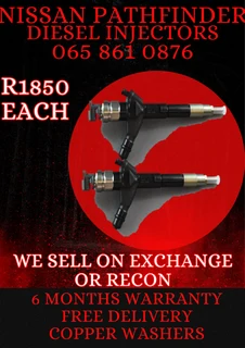 Nissan Pathfinder Diesel Injectors For  Sale Or To Recon