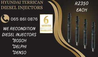 Hyundai Terrican 2.9 Delphi Diesel Injectors For Sale On Exchange