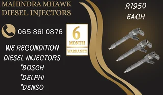 Mahindra Mhawk 2.2 Diesel Injectors For Sle On Exchange With 6 Month Warranty