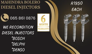 Mahindra Bolero Diesel Injectors For Sale On Exchange Or To Recon With Warrenty