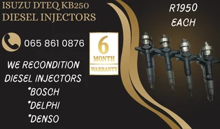 Isuzu Dtec Kb250 Diesel Injectors For Sale On Exchange With 6 Months Warranty