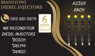 Ssangyong 2.0 Diesel Injectors For Sale Or To Recon