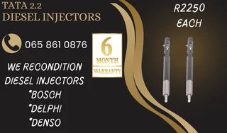 Tata 2.2 Diesel Injectors For Sale On Exchange Or To Recon With Warranty