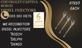Chevrolet Captiva Bosch Diesel Injectors For Sale On Exchange Or To Recon