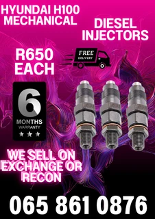Hyundai H100 Diesel Injectors For Sale On Exchange With 6 Months Warranty