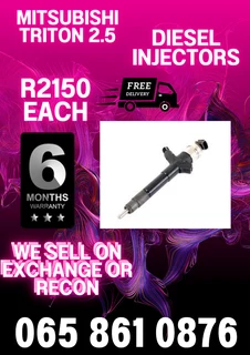 Mitsubishi Triton 2.5 Diesel Injectors For Sale On Exchange Or To Recon