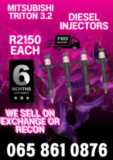 Mitsubishi Triton 3.2 Diesel Injectors For Sale Or To Recon