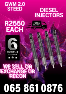 Gwm 2.0 Steed Diesel Injectors For Sale On Exchange