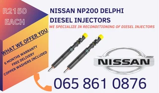 Nissan Np200 Diesel Injectors For Sale On Exchange Or To Recon.