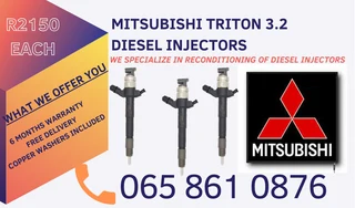 Mitsubishi Tritn 3.2 Diesel Injectors For Sale On Exchange Or Recon.