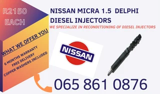 Nissan Micra Diesel Injectors For Sale Or Recon