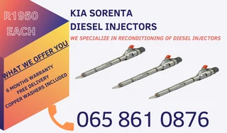 Kia Sorento Diesel Injectors For Sale On Exchange We Sell On Exchange Or Recon.