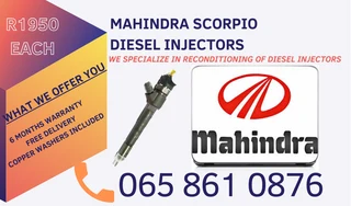 Mahindra Scorpio Diesel Injectors For Sale