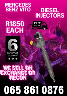 Mercedes Benz Vito Diesel Injectors For Sale Or To Recon