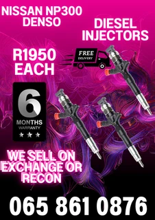Nissan Np300 Diesel Injectors For Sale On Exchange Or To Recon With Warranty