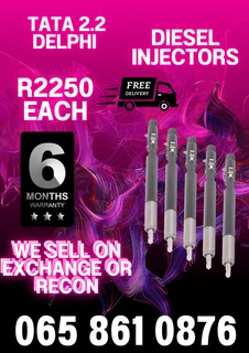 Tata 2.2 Diesel Injectors For Sale Or To Recon