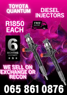 Toyota Quantum Diesel Injectors For Sale On Exchange With 6 Months Warranty