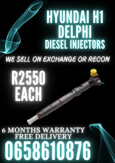 Hyundai H1 Diesel Injectors For Sale On Exchange With 6 Months Warranty