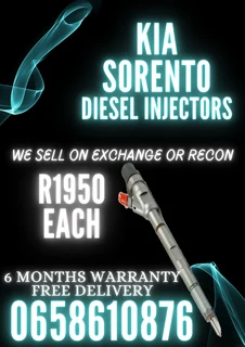 Kia Sorento Diesel Injectors For Sale On Exchange With 6 Months Warranty