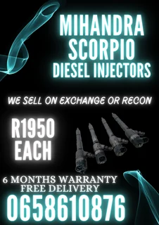 Mahindra Scorpio Diesel Injectors For Sale On Exchange Or To Recon