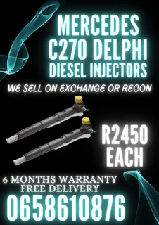 Mercedes C270 Diesel Injectors For Sale Or To Recon With Warranty