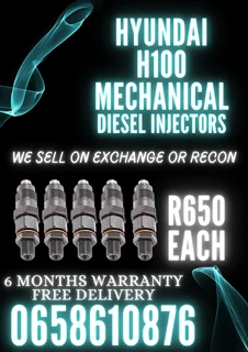 Hyundai H100 Diesel Injectors For Sale On Exchange Or To Recon With Warranty