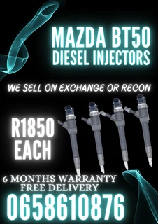 Mazda Bt50 Diesel Injectors For Sale On Exchange With 6 Months Warranty