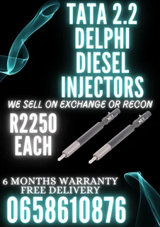 Tata 2.2 Diesel Injectors For Sale On Exchange Or To Recon With Warranty