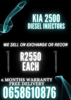 Kia 2500 Diesel Injectors For Sale On Exchange With 6 Months Warranty