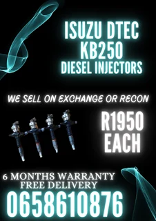Isuzu Dtec Kb250 Diesel Injectors For Sale On Exchange Or To Recon
