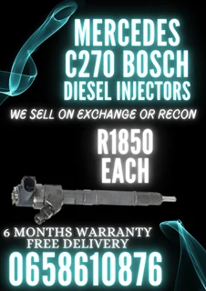 Mercedes C270 Diesel Injectors For Sale On Exchange Or To Recon With Warranty