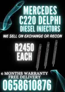 Mercedes C220 Diesel Injectors For Sale Or To Recon
