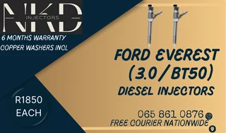 Ford Everest Diesel Injectors For Sale
