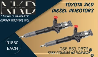 Toyota 2kd Diesel Injectors For Sale On Exchange Or To Recon