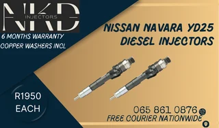 Nissan Navara Diesel Injectors For Sale On Exchange