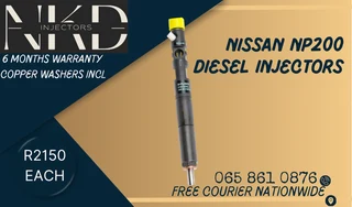 Nissan Np200 Diesel Injectors For Sale Or Recon