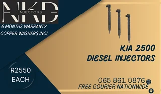 Kia 2500 Diesel Injectors For Sale