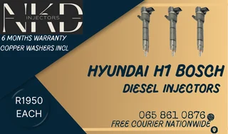 Hyundai Diesel Injectors For Sale Or To Recon